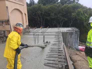 Pool - Engineered fill in lieu of pea gravel for addition to existing structure 27PCF PLDCC
