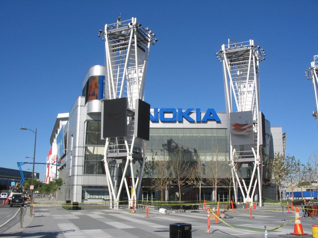 Nokia Theater Concrete Construction
