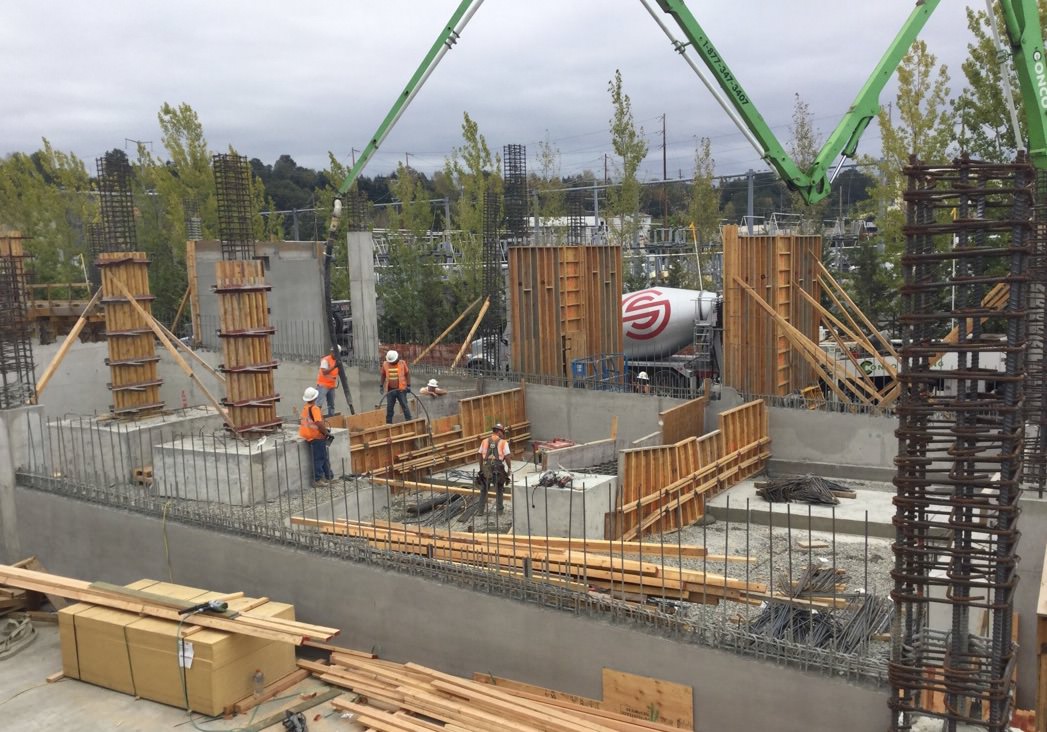Parking Structure and Office Space for Southport on Lake Washington Development - Conco Now