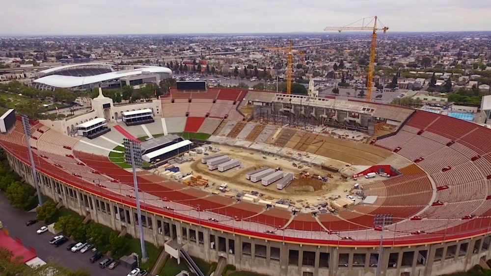 Completed Concrete Renovations Los Angeles Memorial Coliseum - The Conco Companies - 2