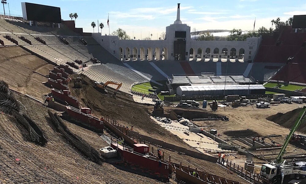 Completed Concrete Renovations Los Angeles Memorial Coliseum - The Conco Companies - 3