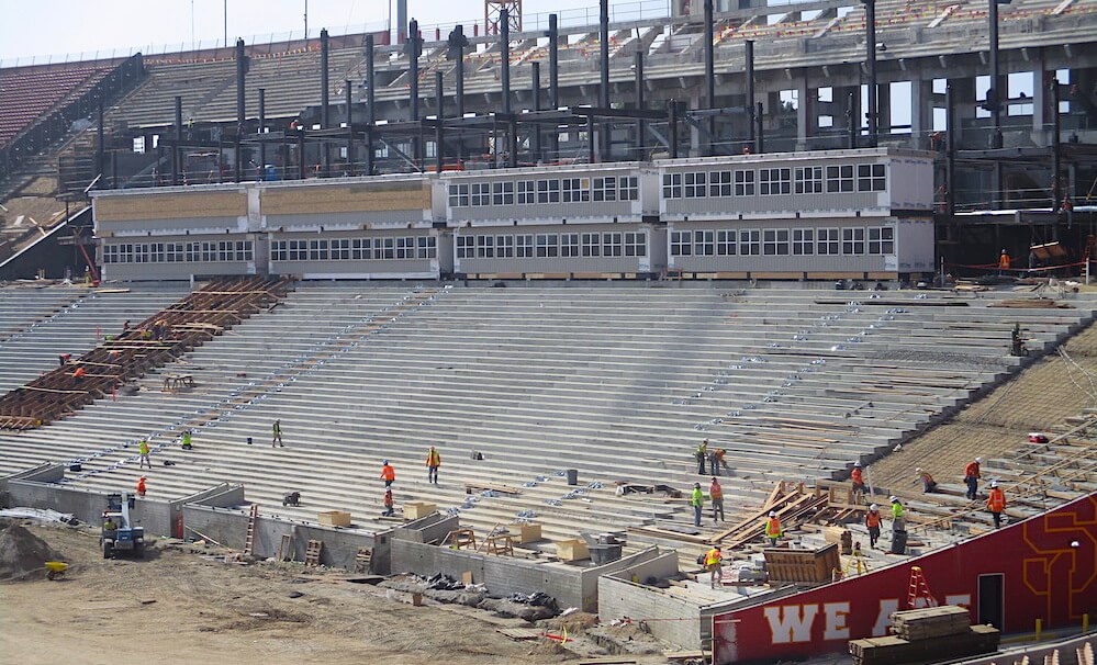 Completed Concrete Renovations Los Angeles Memorial Coliseum - The Conco Companies - 4