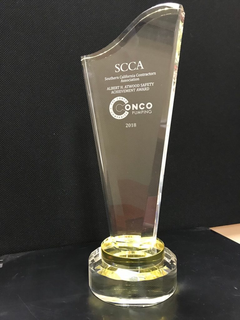 2018 SCCA Atwood Award- Conco Pumping