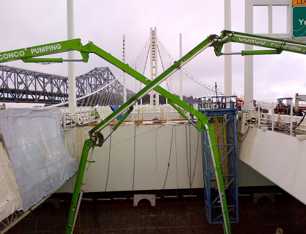 Concrete Pumping - Bay Bridge