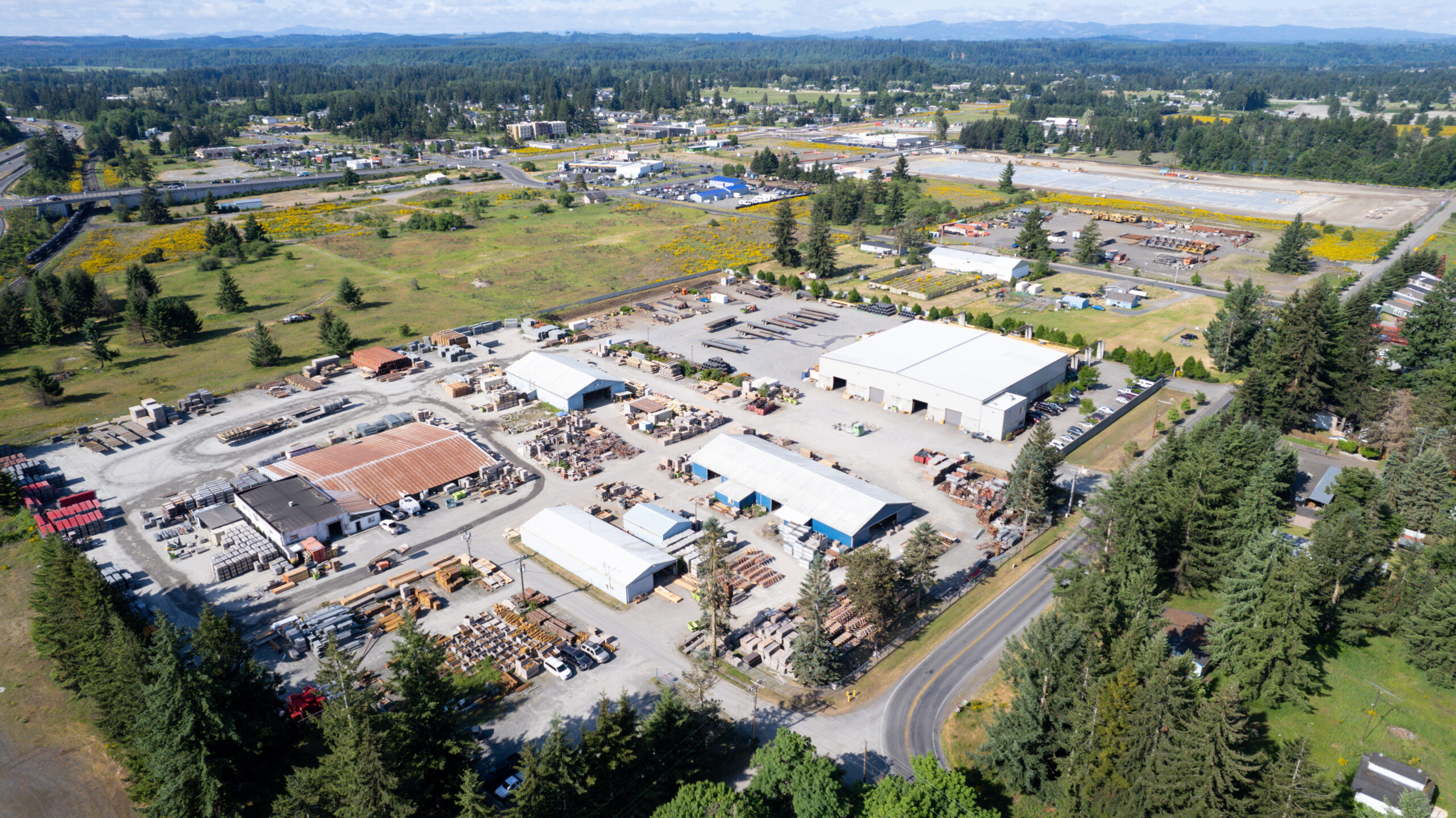 Rochester WA Office Yard